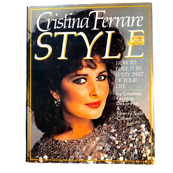 DELOREAN WIDOW, CHRISTINA FERRARE “STYLE” 1st Edition 1984 EUC Rare HTF - Picture 1 of 10